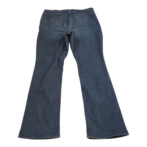 NYDJ Pull on Slim Bootcut Jeans Medium Wash Plus Size 2XL Tall 20 22 New 21 x 34 - Picture 6 of 16